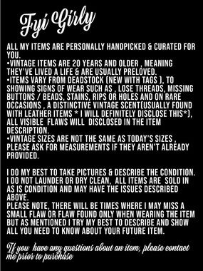 FYI for my Vintage Girlies 🤎